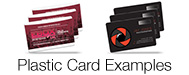 plastic card examples