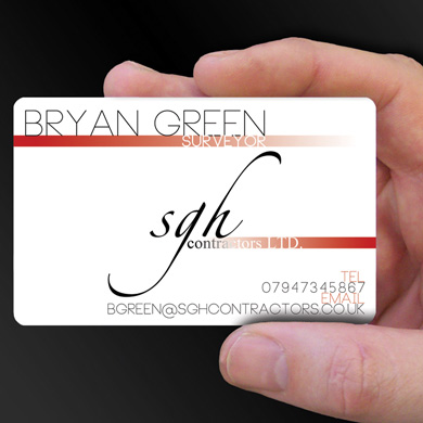 plastic cards for Bryan Green is design of the week